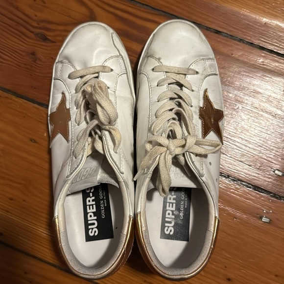 Golden Goose Rose Gold Sneakers - Picture 7 of 7